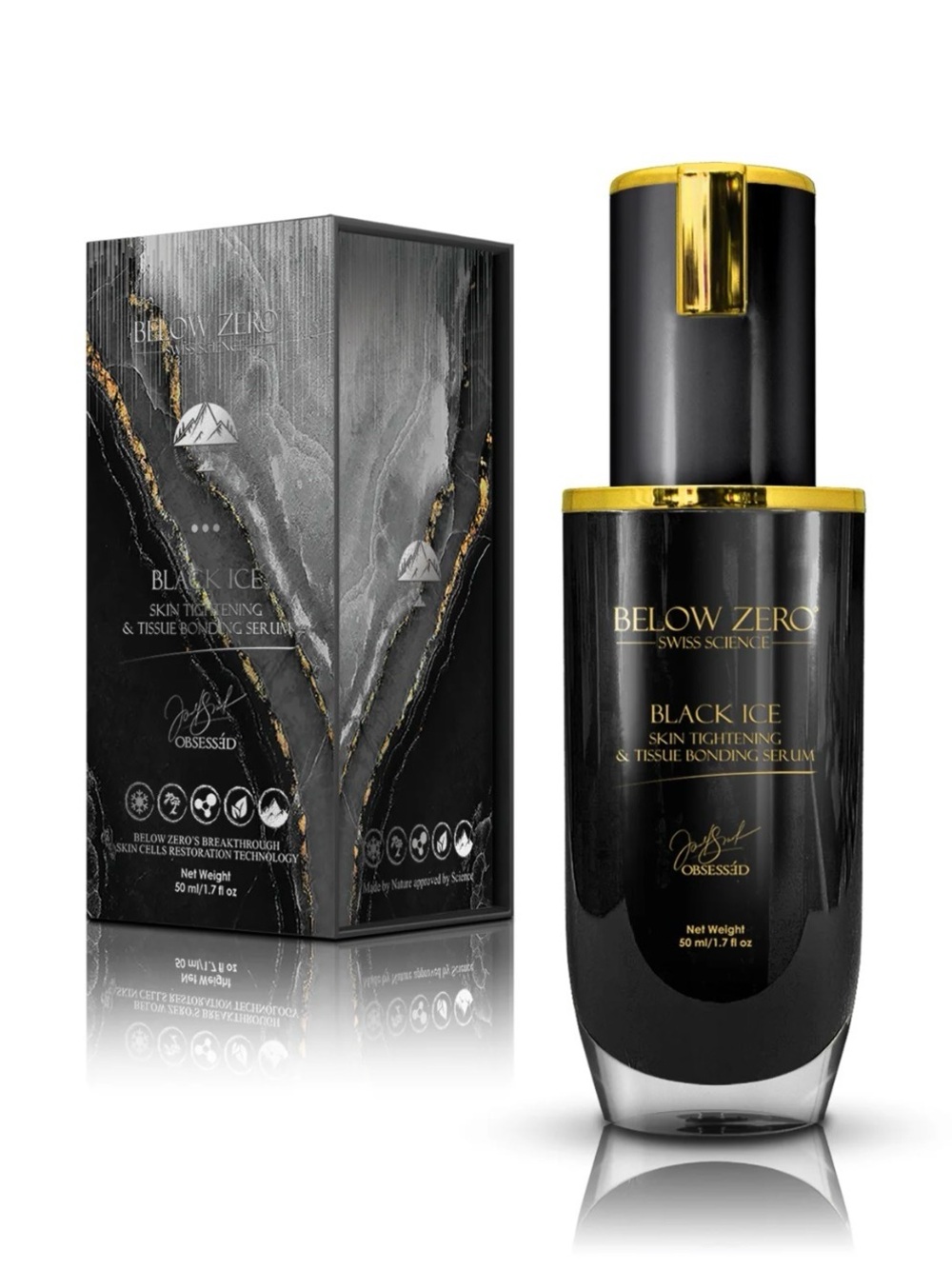 BZ Black Ice Skin Tightening & Tissue Bonding Serum - Retail $1050